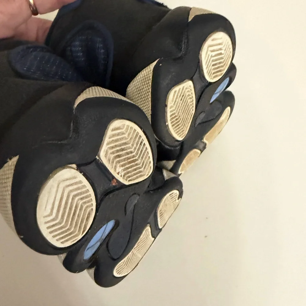 Jordan Kids Navy and Black Sneakers